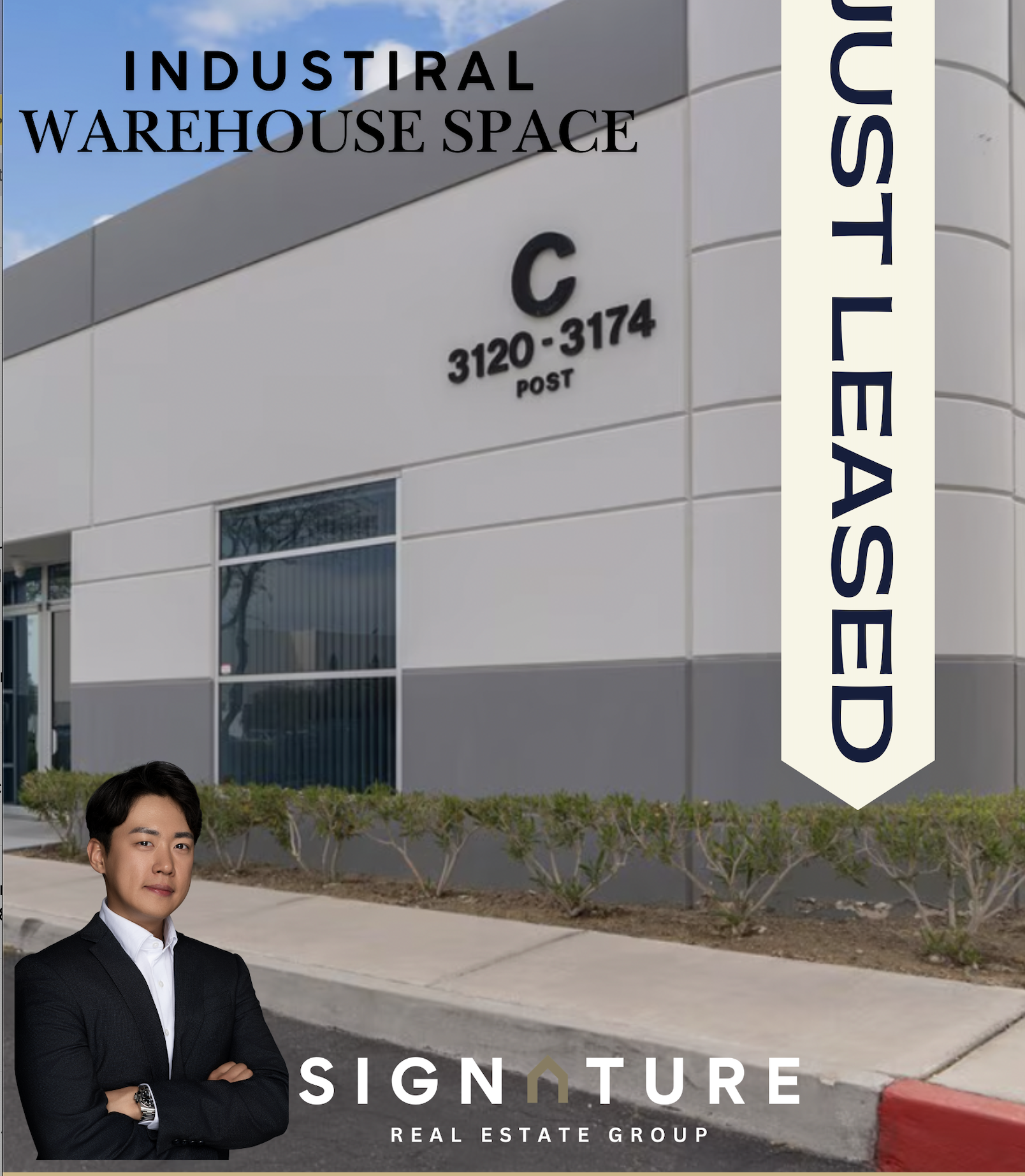 3010 W Post rd - warehouse commercial industrial leased! 